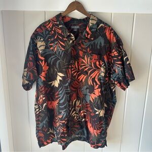 🌟💥BUNDLE of 2 Eddie Bauer Men’s Collared Casual Shirts, EUC, XXL, 100% cotton